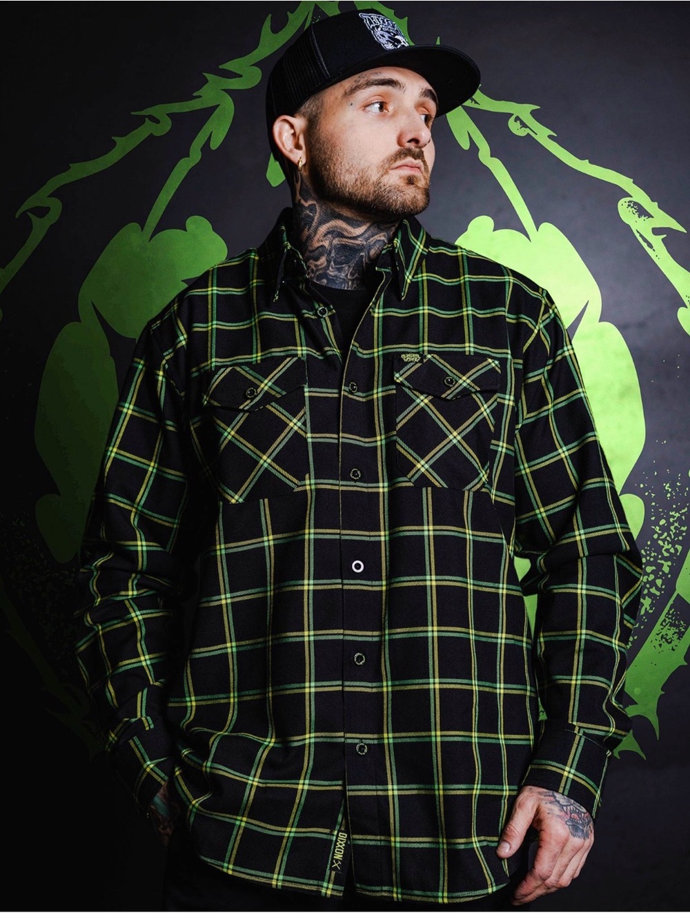 DIXXON mens municipal waste flannel size large
